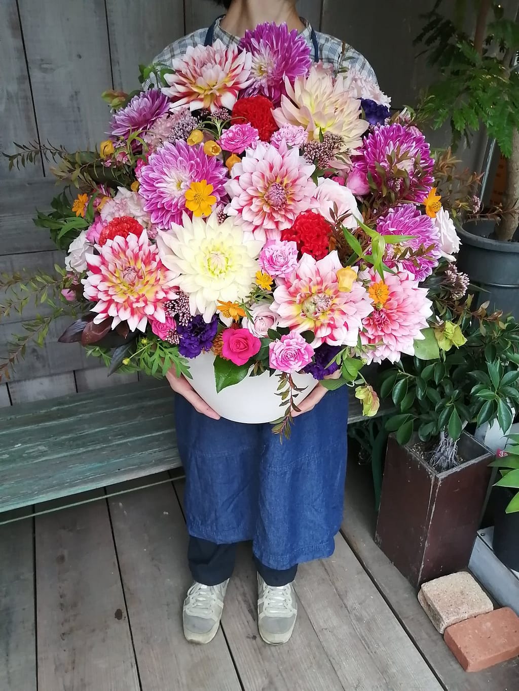 20000円サイズ フラワーアレンジメント