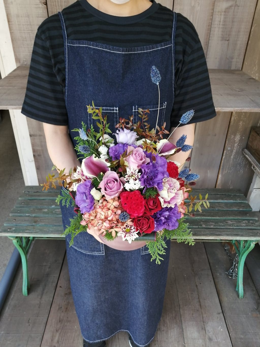 10000円サイズ フラワーアレンジメント