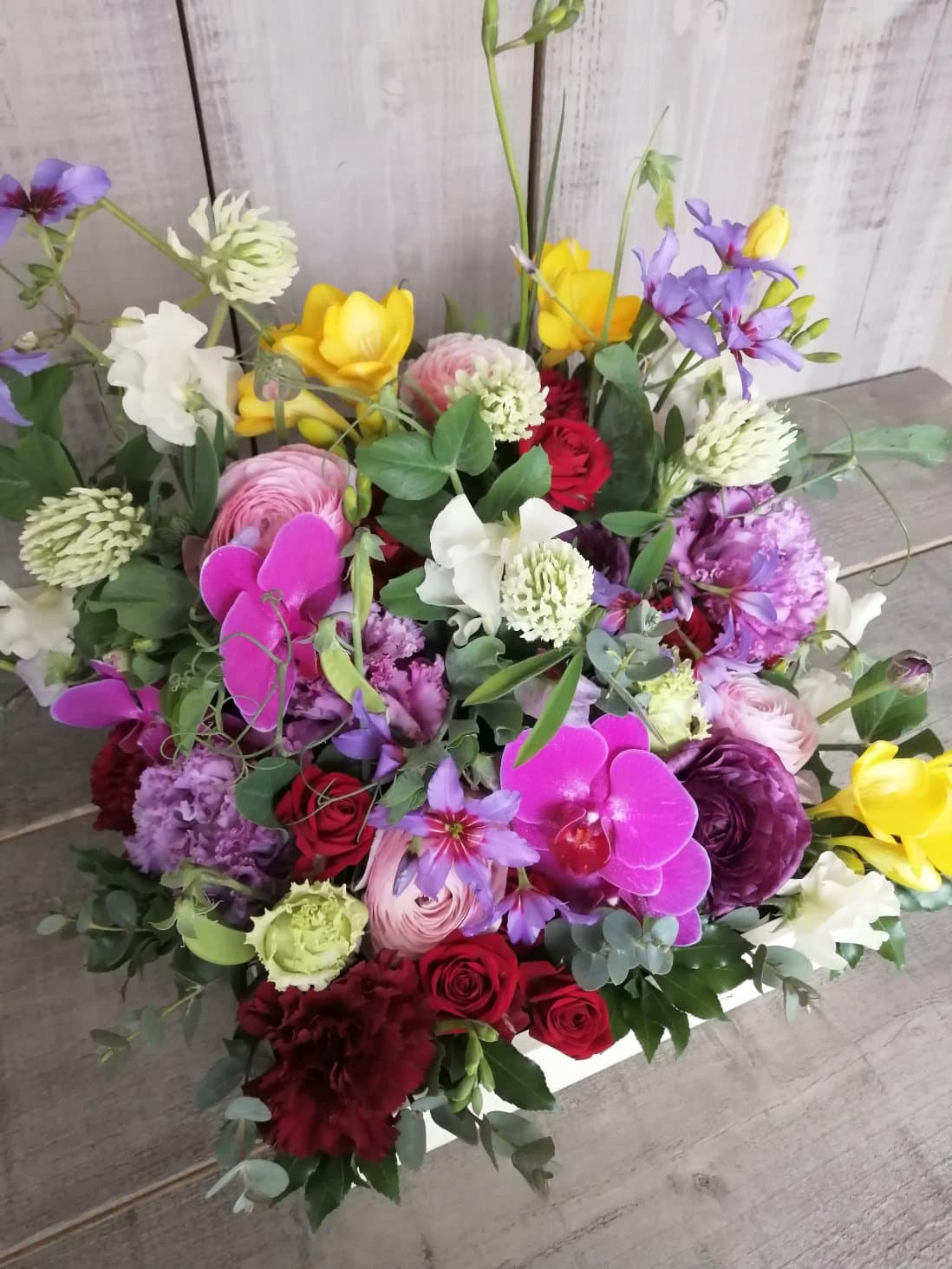 オリジナルボックスフラワー 日本青年館