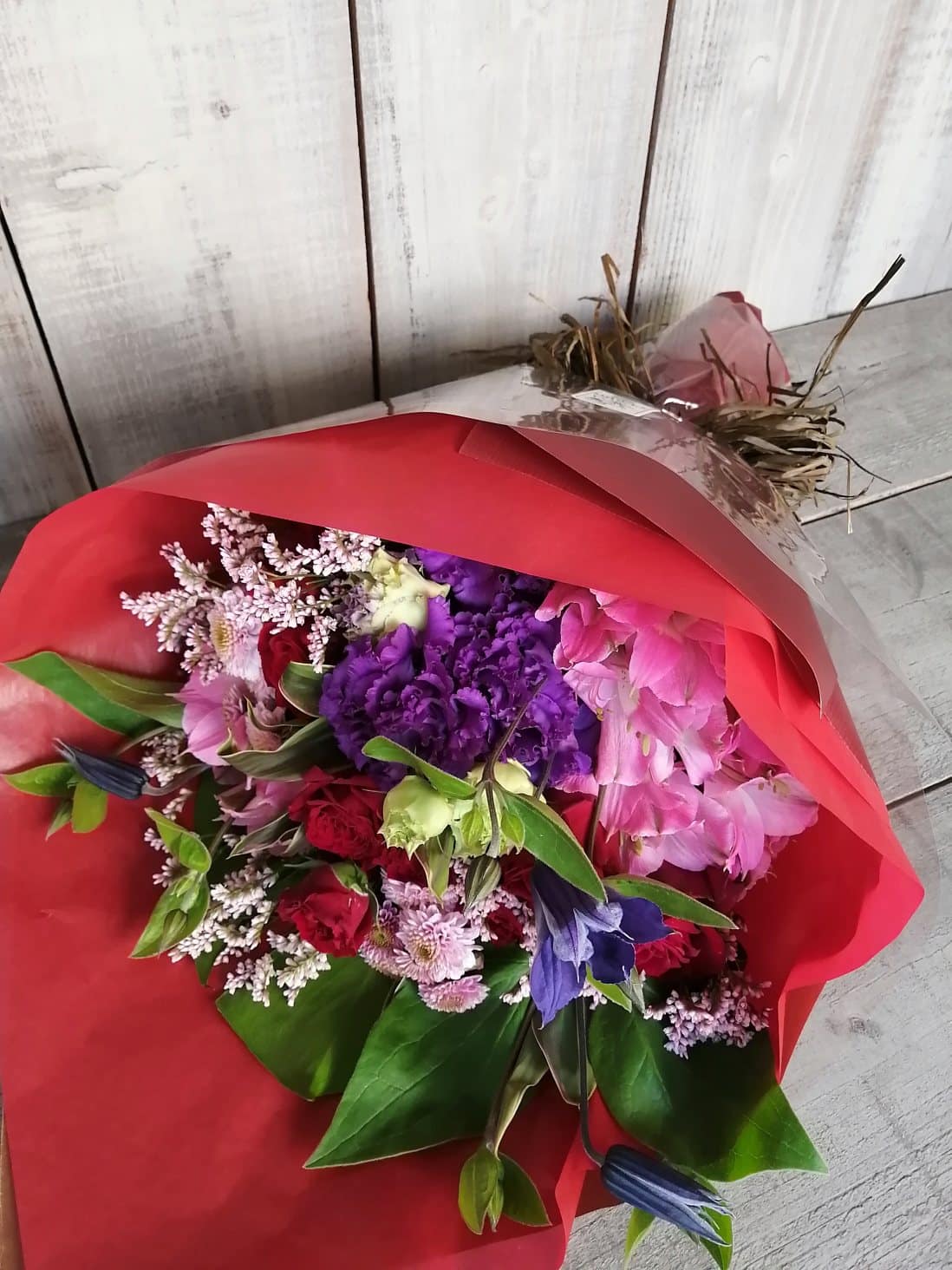 目黒区上目黒にお届けした花束