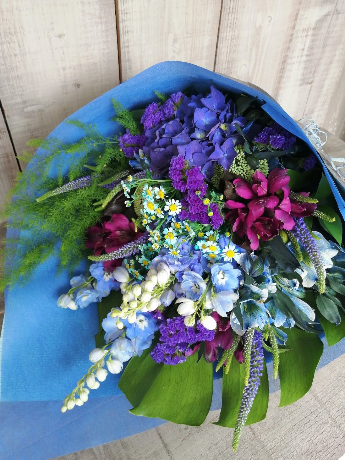 花束 8000 青紫色系