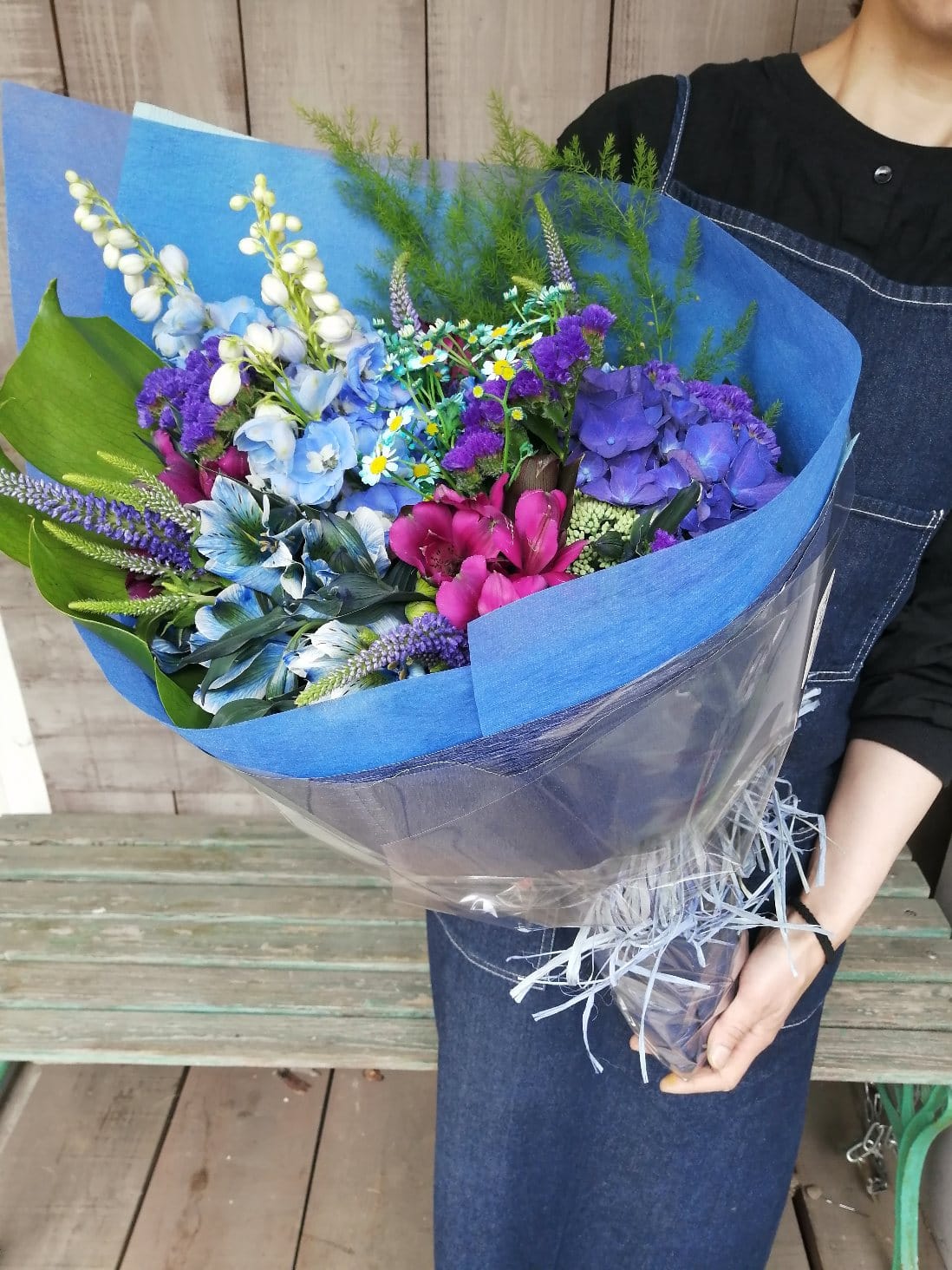 花束 8000 青紫色系