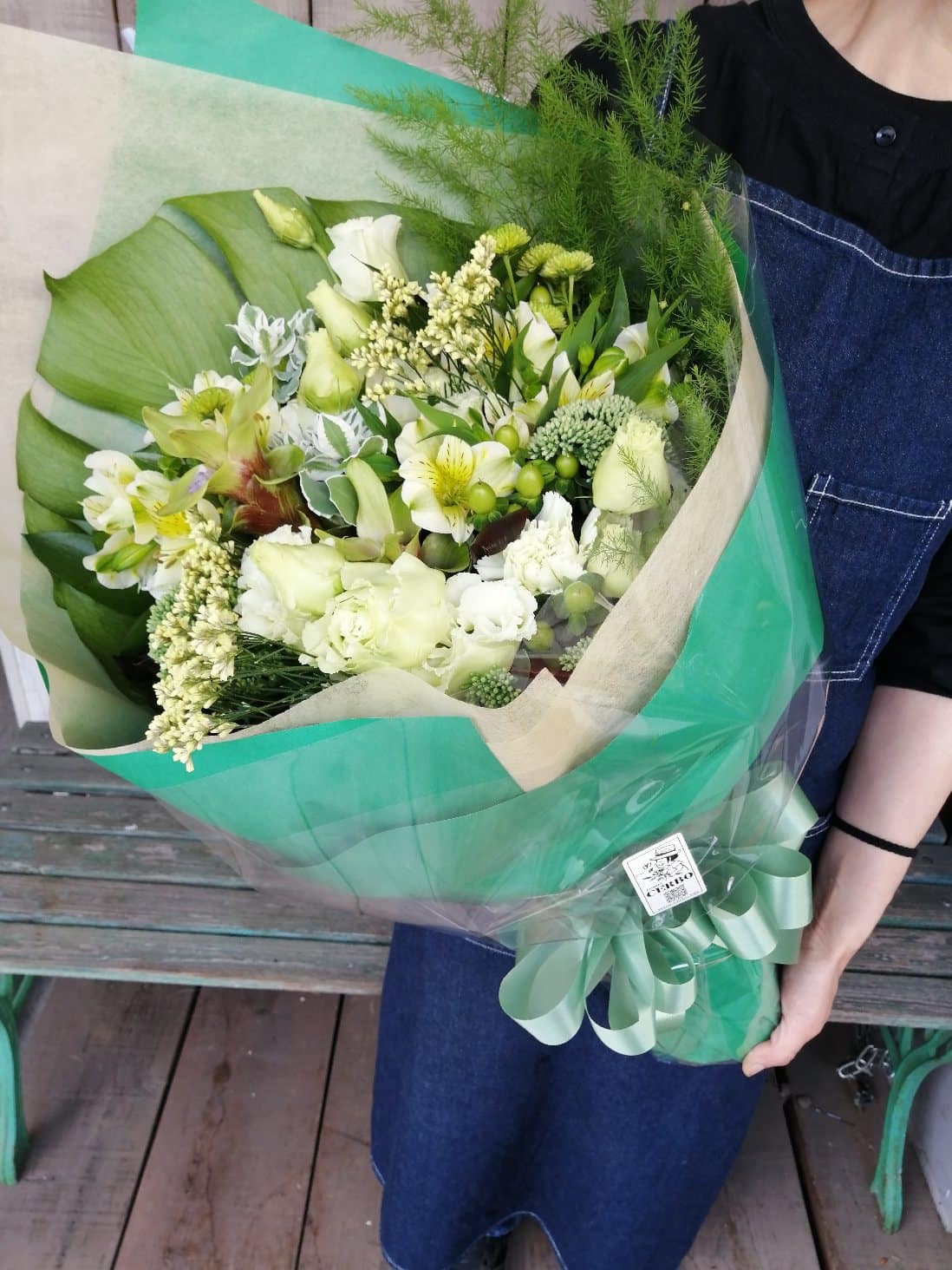 花束 8000 緑色系