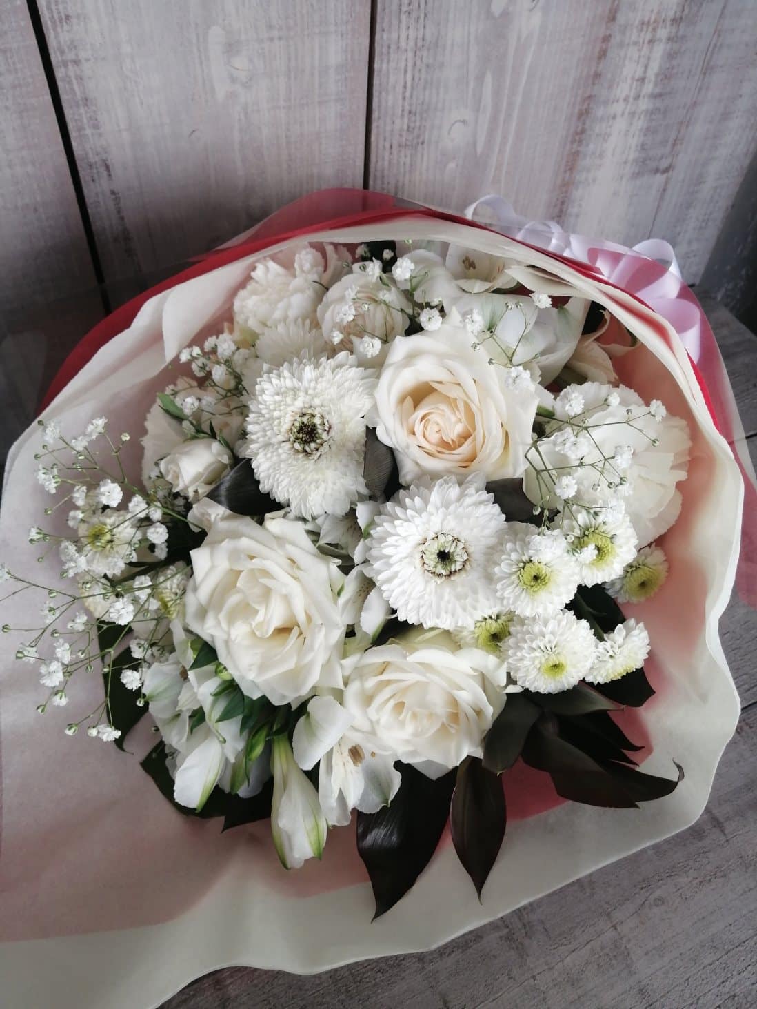 花束 白色系