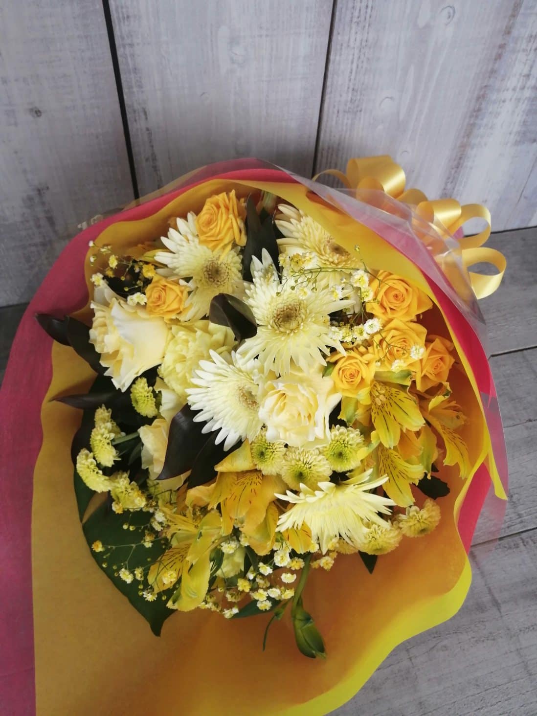 花束 黄色系