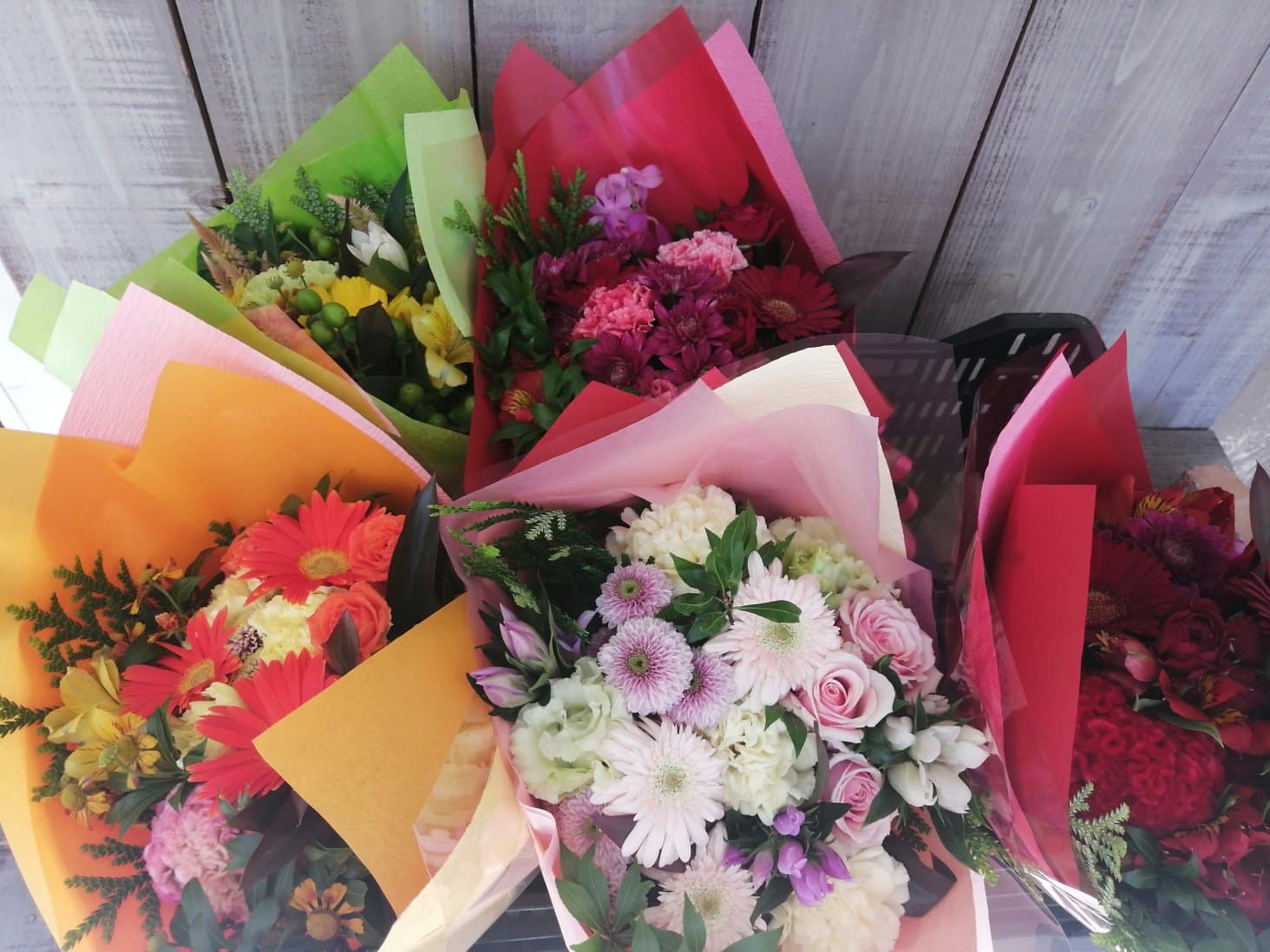 子供のピアノ発表会用の花束 パーシモンホール