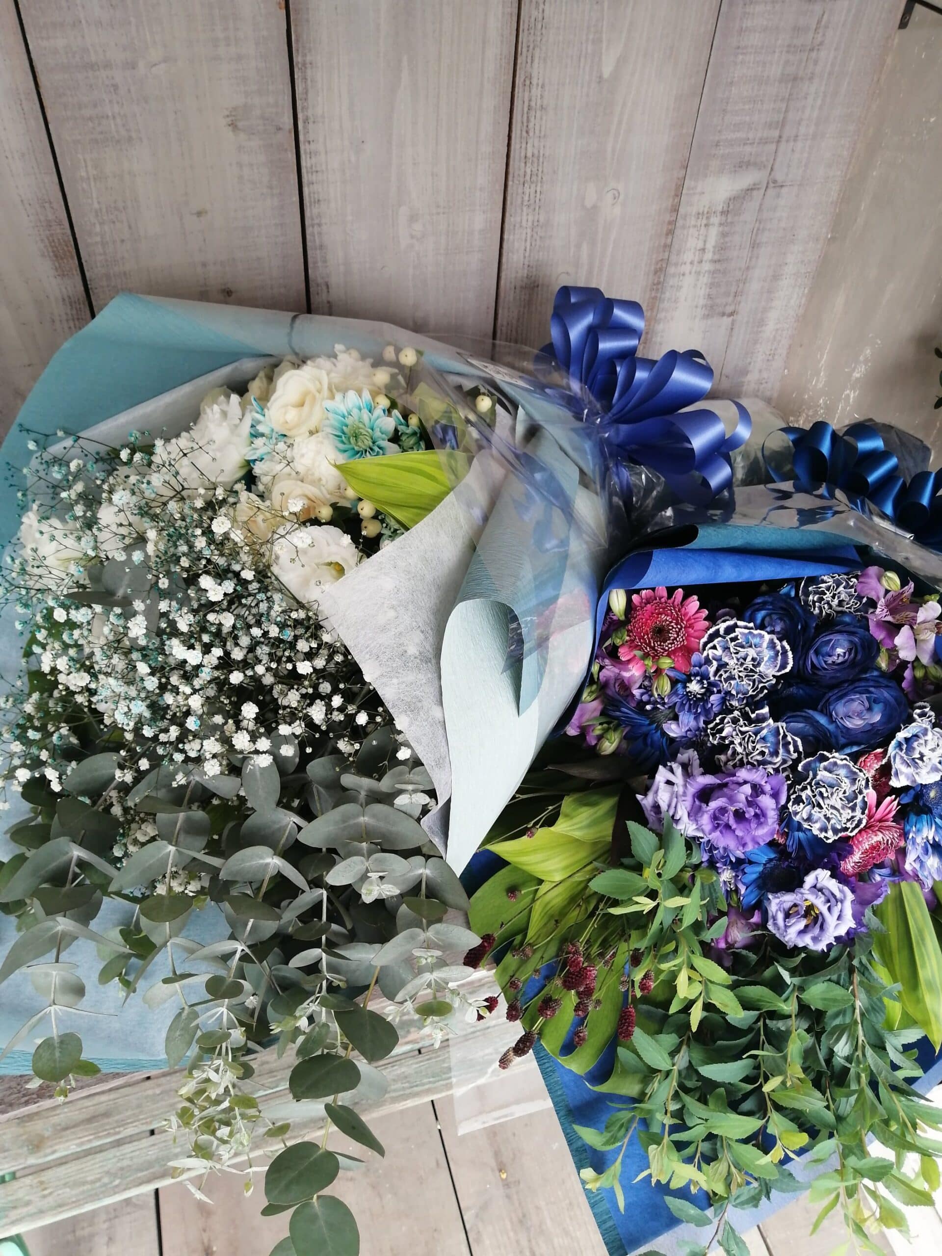 東京メディアシティ 花束 ドラマクランクアップ用