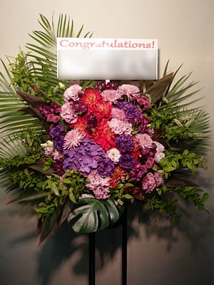 スタンド花 開店御祝 港区