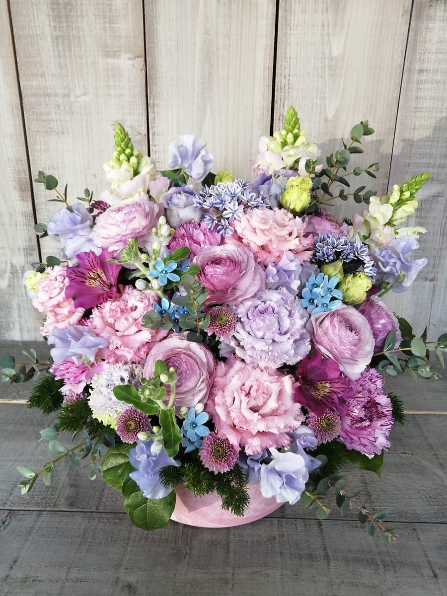 結婚記念日のアレンジメント 目黒区東山