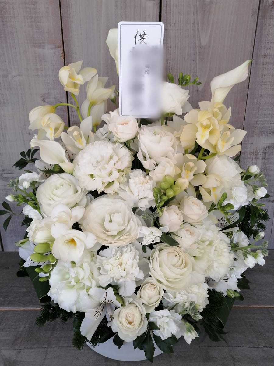 お悔みのアレンジメント