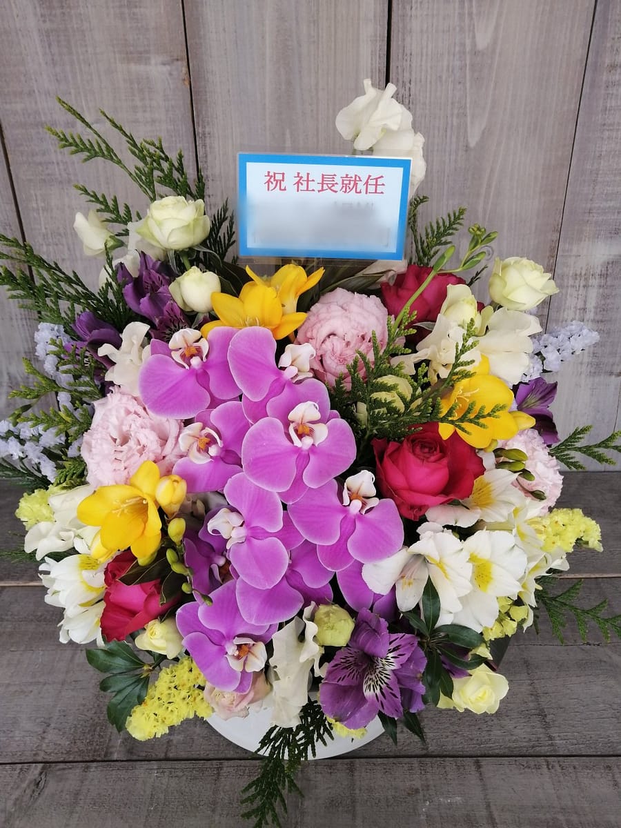 胡蝶蘭を使ったアレンジメント