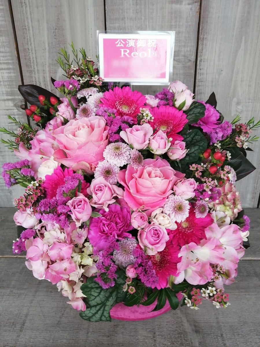 ZeppHanedaにお届けした楽屋花