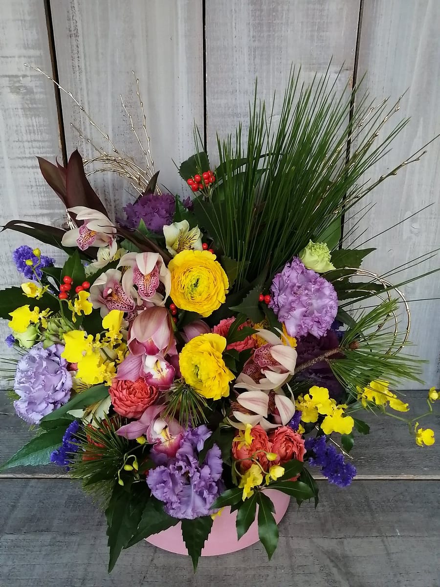 正月のアレンジメント