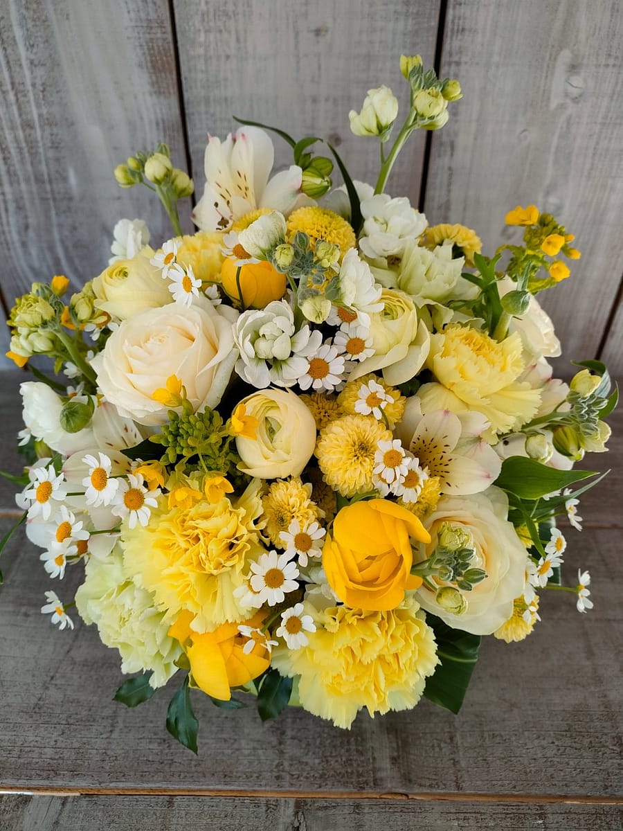 ペット供花 レモン色系