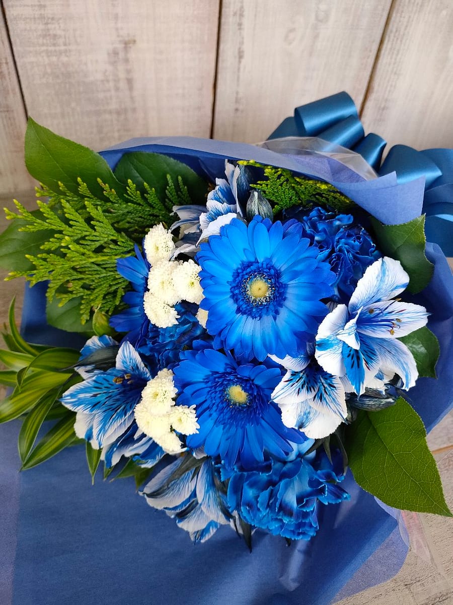 花束3 ロイヤルブルー