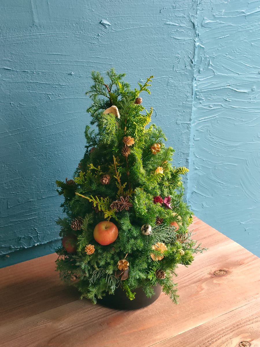クリスマスツリーアレンジ