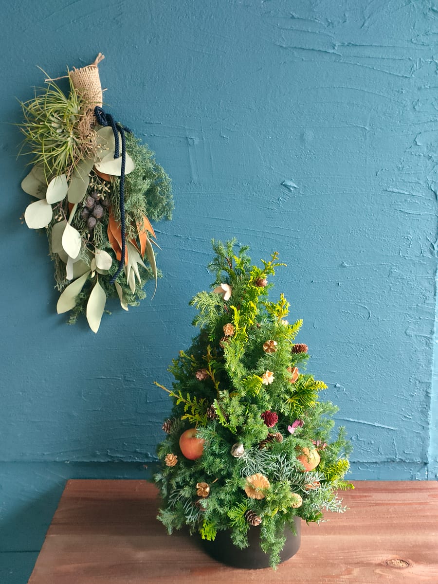 クリスマスツリーアレンジ