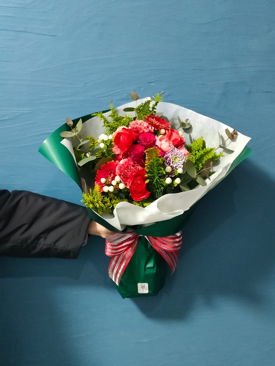 クリスマスブーケ