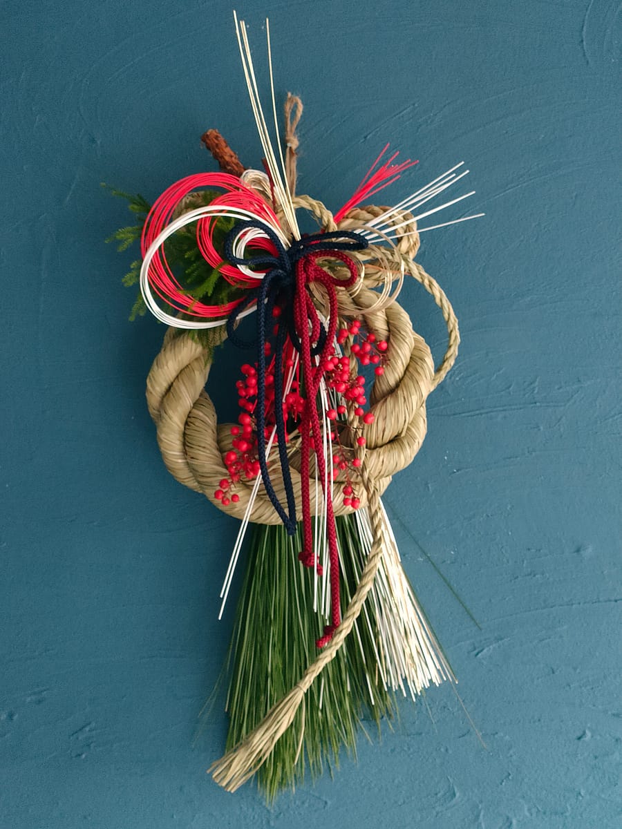 正月飾り フレッシュ素材手作り2